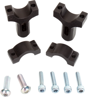 Moose Racing Handguard Clamp - Aluminum - Black 50-014B - Main Product View