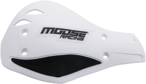 Moose Racing Handguards - Deflector - White/Black M51-120 - Main Product View