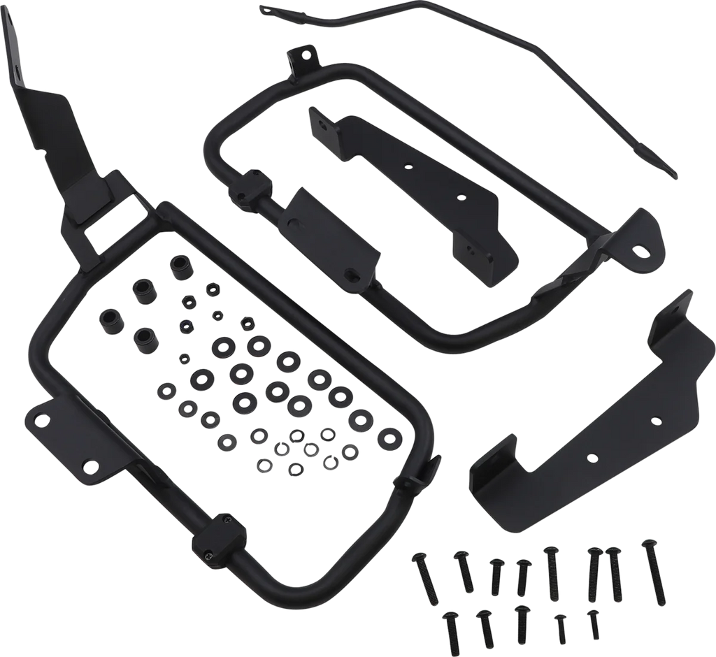 Moose Racing Kenai Side Case Mount - HD Pan Am H0PN114P - Detail View