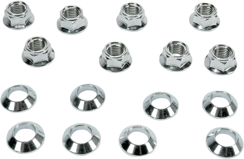 Moose Racing Lug Nuts - Locking - 8 Pack - ATV 0223-0044M - Side View