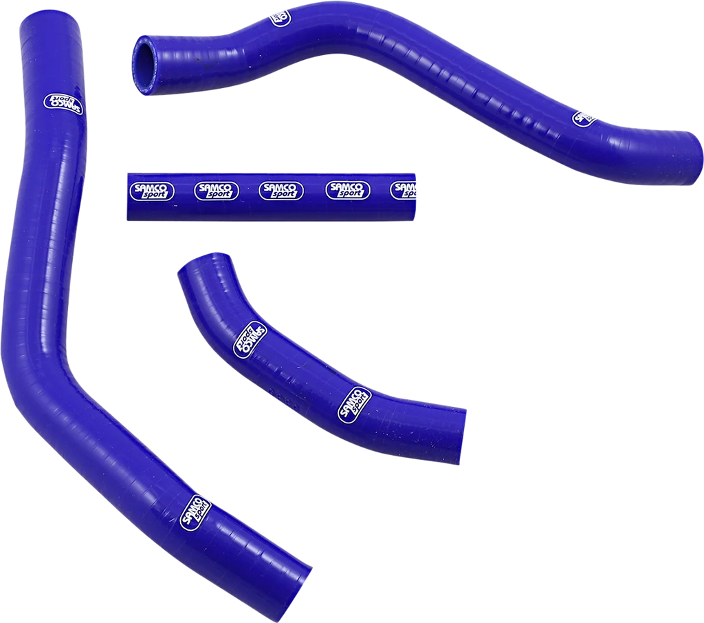 Moose Racing OEM Fit Radiator Hose Kit - Blue - Yamaha YAM-60 - Side View