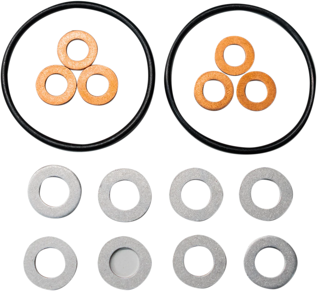 Moose Racing Oil Filter Hardware Kit - Yamaha 23-055M - Side View