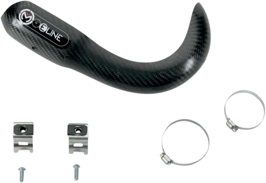 Moose Racing Pipe Guard - MegaBomb HMB2506 - Side View