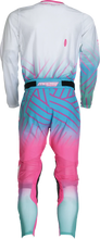 Load image into Gallery viewer, Moose Racing Sahara Jersey - Pink/Blue/White - Medium 29107956 - Back View