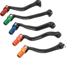 Load image into Gallery viewer, Moose Racing Shift Lever - Green - Kawasaki 81-0345-02-30 - Installation View