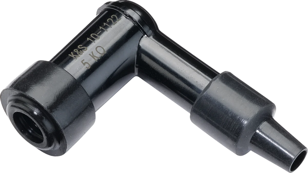 Moose Racing Spark Plug Resistor Cover - 90° Elbow Type 10-M1122 - Side View