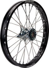 Load image into Gallery viewer, Moose Racing Wheel Assembly - SX-1 - Complete - Front - Black Wheel/Gray Hub - 17x1.4 MF-14017-BKGY - Main Product View