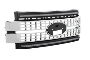 Morimoto FORD SD 17-19 GRILLE CHROME AMBER DRL XBG08