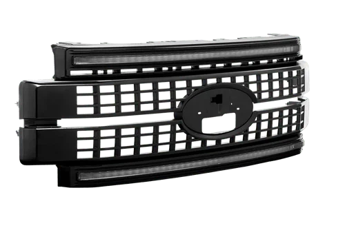 Morimoto FORD SD 17-19 GRILLE UNFINISHED WHT DRL XBG05