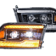 Load image into Gallery viewer, Morimoto MM XB HEADS: DODGE RAM (09-18)(AMBERDRL) LF520-A-ASM