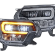 Load image into Gallery viewer, Morimoto MM XB HYBRID HEADS: TACOMA(12-15)(AMBER) LF529-A