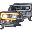 Load image into Gallery viewer, Morimoto MM XB HYBRID HEADS: TACOMA(12-15)(AMBER) LF529-A