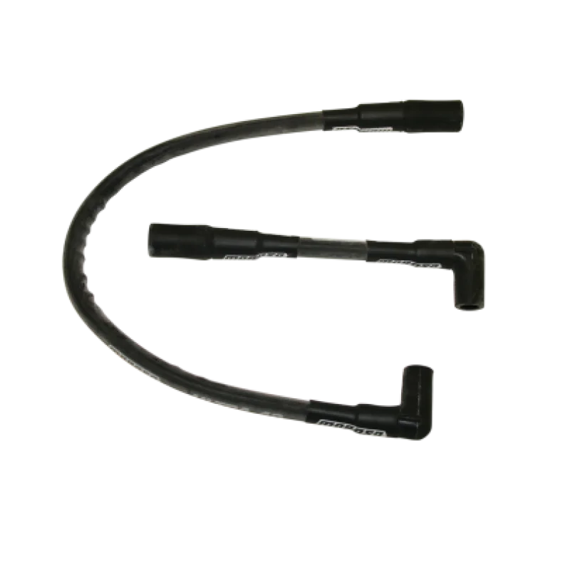 Moroso 00-15 Harley-Davidson FLST/FXST Sleeved Ultra 40 Wire Set - Black
