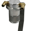 Load image into Gallery viewer, Moroso 05-10 Chrysler 5.7L (w/Stock Intake) Air/Oil Separator Catch Can - Small Body - Billet Alum