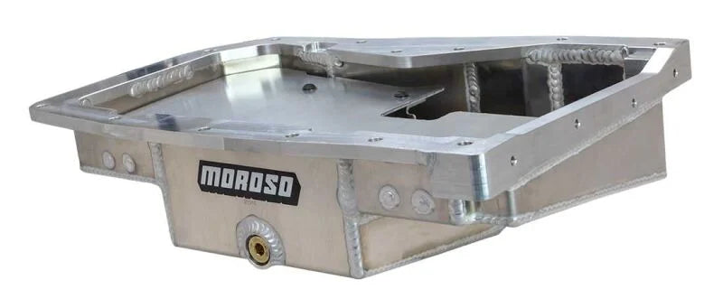 Moroso 06-15 Mazda MX-5 NC Road Race Baffled Aluminum Oil Pan - Installation View