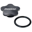 Load image into Gallery viewer, Moroso 1 3/8in-12 Thread Aluminum Filler Cap Kit - Black Anodized