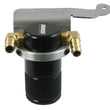 Load image into Gallery viewer, Moroso 11-14 Ford Mustang V6 Air/Oil Separator Catch Can - Small Body - Billet Aluminum - Black