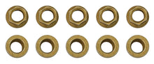 Load image into Gallery viewer, Moroso 1/4in-28 Zinc Flange Nut w/ Washer Face  - 10 Pack