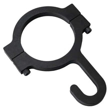 Load image into Gallery viewer, Moroso 1.750in Bar Diameter Billet Aluminum Black Anodized Helmet Hook