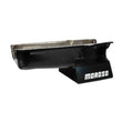 Load image into Gallery viewer, Moroso 1986+ Chevrolet SBC (w/1 Piece Rear Main Seal) Wet Sump 7qt 8.25in Steel Oil Pan - Black