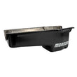Load image into Gallery viewer, Moroso 1986+ Chevrolet Small Block (w/Passenger Side Dipstick) Wet Sump 5qt 7.5in Steel Oil Pan- Blk