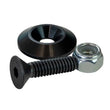 Load image into Gallery viewer, Moroso 1in Taper Washer - Black Anodized (10 Pack w/Hardware)