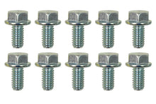 Load image into Gallery viewer, Moroso 5/16in-18 Serrated Zinc Flange Bolt  - 10 Pack