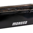 Load image into Gallery viewer, Moroso 65-Up Oldsmobile V-8 (330-455) Marine Stroker Box Sump Flat Bottom 10qt 7.25in Steel Oil Pan - Back View
