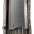 Load image into Gallery viewer, Moroso 65-Up Oldsmobile V-8 (330-455) Marine Stroker Box Sump Flat Bottom 10qt 7.25in Steel Oil Pan - Installation View
