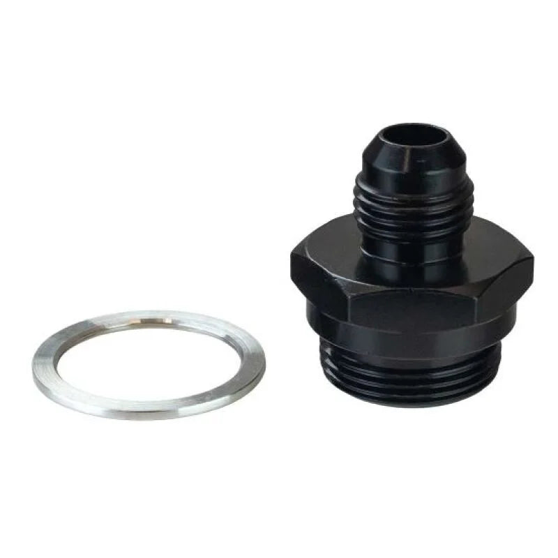 Moroso -6AN x 7/8in-20 1in Long Carburetor Fuel Inlet Fitting