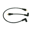 Load image into Gallery viewer, Moroso 71-78 Harley-Davidson XL Solid Stainless Core Wire Set - Black