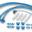 Load image into Gallery viewer, Moroso Chevrolet Small Block Ignition Wire Dress-Up Kit - Pre-HEI - Blue Max - Spiral Core