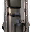 Load image into Gallery viewer, Moroso 80-85 Chevrolet SBC (w/Passenger Side Dipstick) Wet Sump 5.5qt 7.5in Steel Oil Pan - Black - Side View