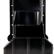 Load image into Gallery viewer, Moroso 80-85 Chevrolet SBC (w/Passenger Side Dipstick) Wet Sump 5.5qt 7.5in Steel Oil Pan - Black - Back View