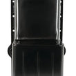 Load image into Gallery viewer, Moroso 80-85 Chevrolet SBC (w/Passenger Side Dipstick) Wet Sump 7qt 9.5in Steel Oil Pan - Black - Main Product View