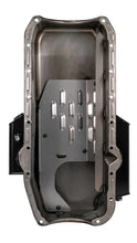 Load image into Gallery viewer, Moroso 80-85 Chevy SBC/Dart (w/2 Pc Seal/Low Clearance) Wet Sump 7qt 7in Steel Oil Pan - Black - Main Product View