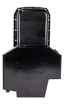 Load image into Gallery viewer, Moroso 80-85 Chevy SBC/Dart (w/2 Pc Seal/Low Clearance) Wet Sump 7qt 7in Steel Oil Pan - Black - Installation View