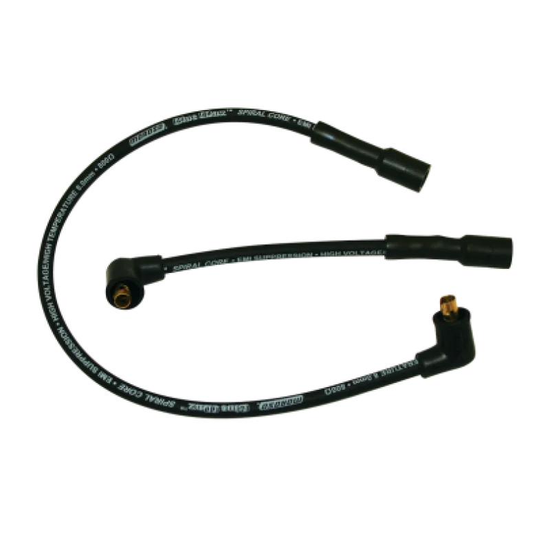 Moroso 85-96 Harley-Davidson FLT/FLHT/FLHR/FLTR/FLHS Spiral Core Wire Set - Black