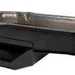 Load image into Gallery viewer, Moroso 86-Up Chevrolet SBC (w/1 Pc Seal &amp; Low Clearance) Wet Sump 7qt 7in Steel Oil Pan - Black - Installation View