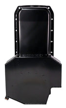 Load image into Gallery viewer, Moroso 86-Up Chevrolet Small Block (w/1 Pc Seal) Road Race Wet Sump 7qt 7.5in Steel Oil Pan - Black - Main Product View