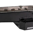 Load image into Gallery viewer, Moroso 86-Up Chevrolet Small Block (w/1 Pc Seal) Road Race Wet Sump 7qt 7.5in Steel Oil Pan - Black - Installation View