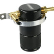 Load image into Gallery viewer, Moroso 90-05 Mazda Miata Air/Oil Separator Catch Can - Small Body - Billet Aluminum - Black Finish