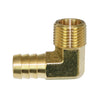 Load image into Gallery viewer, Moroso 90 Degree Fitting - 1/2in NPT to 5/8in Barbed - Brass - Single