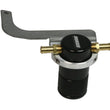 Load image into Gallery viewer, Moroso 95-99 BMW M3 Air/Oil Separator Catch Can - Small Body - Billet Aluminum - Black Finish