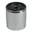 Load image into Gallery viewer, Moroso 97-06 Early GM LS 13/16in Thread 3-1/2in Tall Oil Filter - Chrome