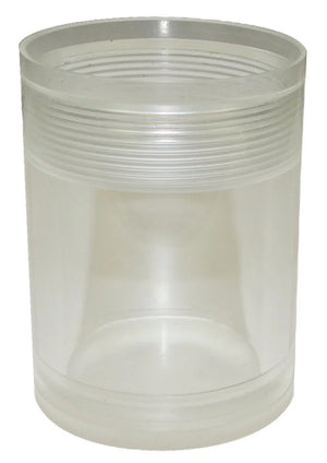 Moroso Air/Oil Separator Replacement Drain Cap - Small Body - Clear Bottom