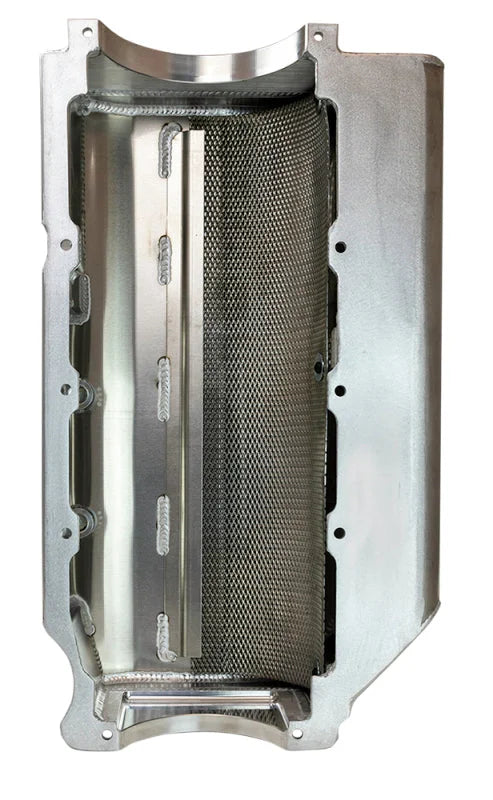 Moroso BBC Mark IV 4 Pickup Dry Sump 7-1/2in Deep Aluminum Oil Pan (w/o Starter Notch) - Main Product View