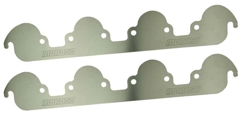 Moroso Big Block Ford 429-460 Exhaust Block Off Storage Plate - Pair
