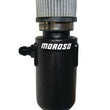 Load image into Gallery viewer, Moroso Breather Tank/Catch Can -8An Male Inlet - Black Polyethylene