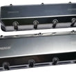 Load image into Gallery viewer, Moroso Brodix DN9 (w/3in Cylinder Heads) Valve Cover w/Billet Rail - Aluminum - Pair